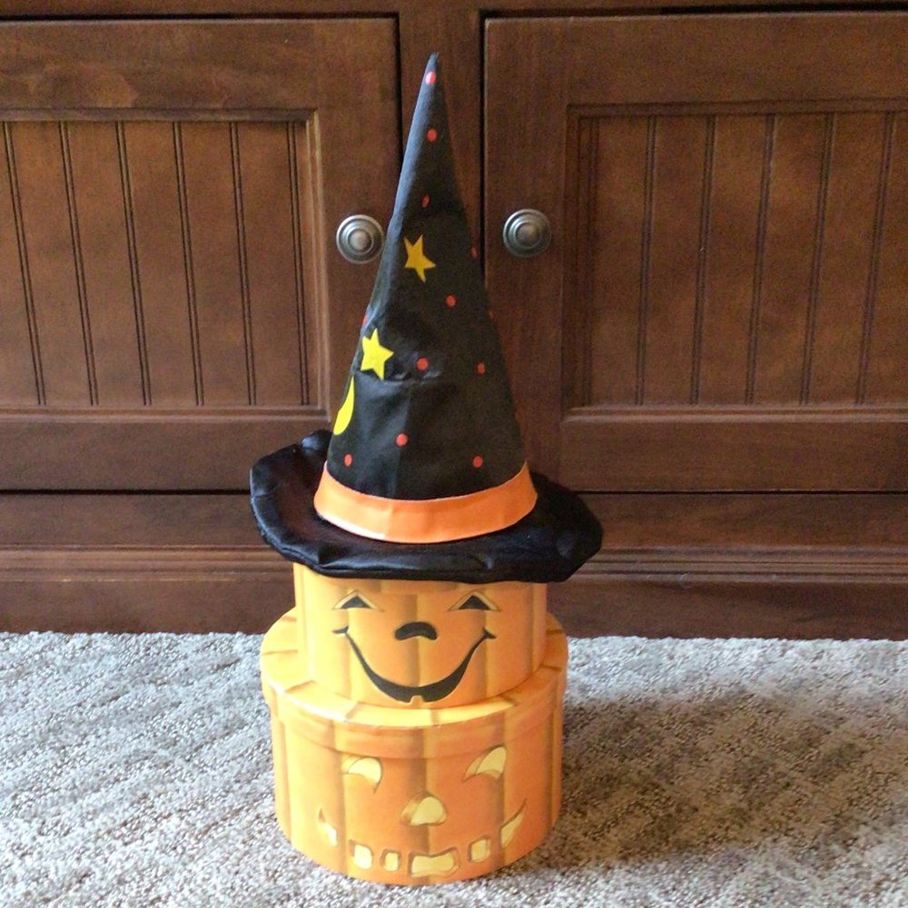 Halloween Stacking Jack O' Lantern Décor